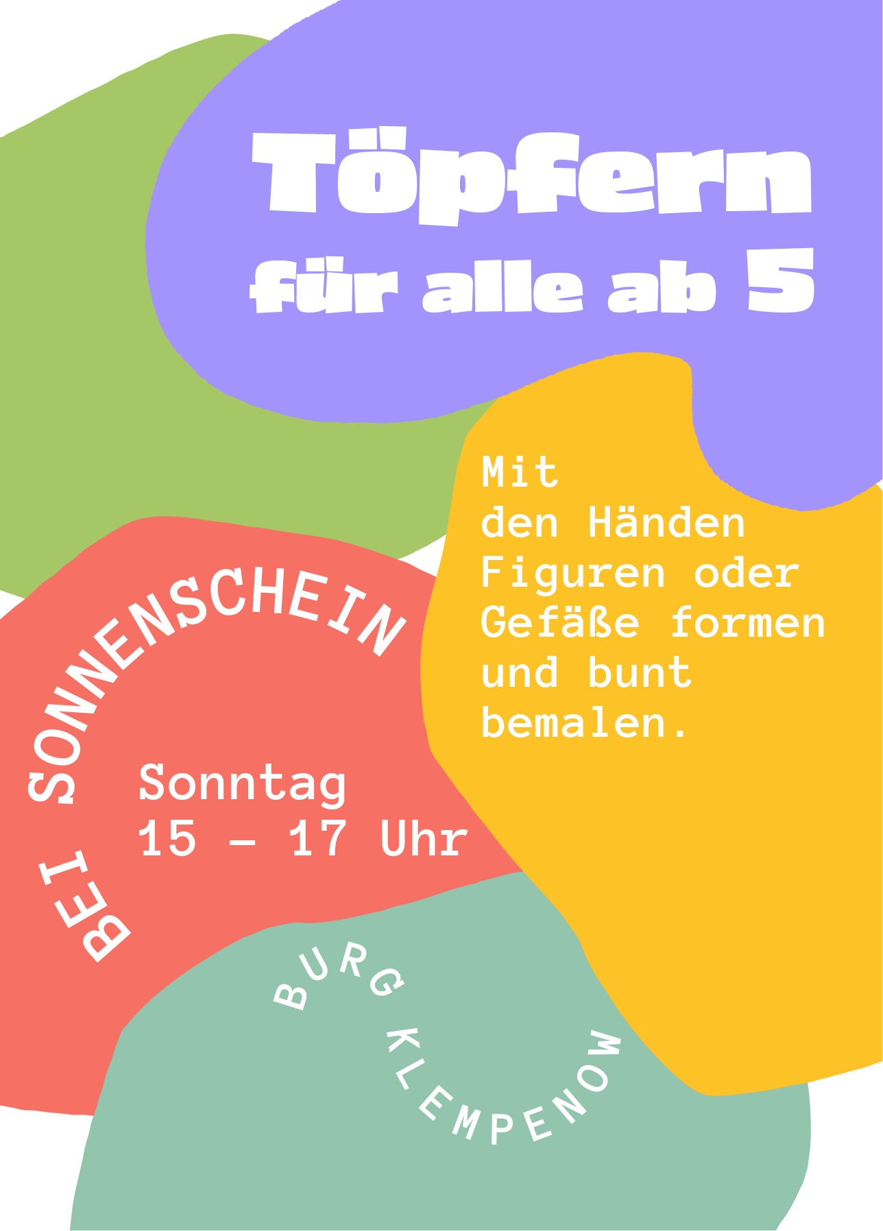 Töpfern für Kinder