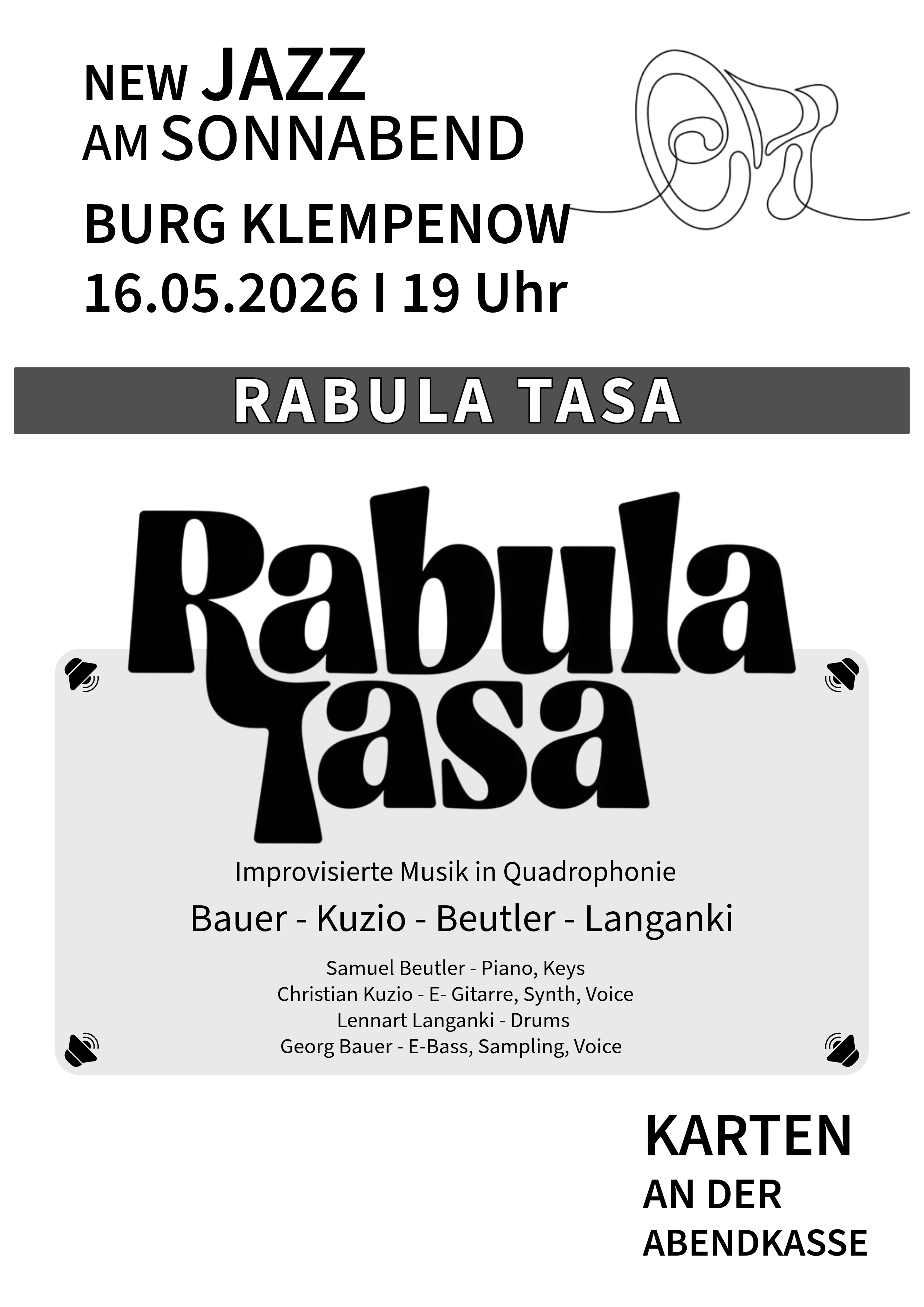 NEW JAZZ auf der Burg - Rabula Tasa